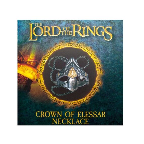 The Lord of the Rings Limited Edition Replica Crown of Elessar Necklace / Fan Shop and Merchandise |  Techbox