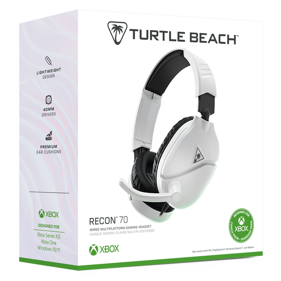 Turtle Beach Recon 70 White (2024) Xbox X Headset / Xbox Series X - Παιχνίδια Series X - Τίτλοι Παιχνιδιών - Techbox