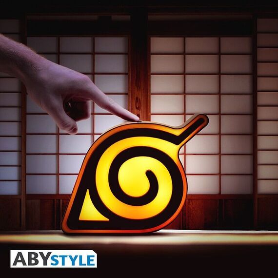NARUTO SHIPPUDEN - Lamp - Konoha / Fan Shop and Merchandise - Led Lights & Alarm Clocks - Gifts - Techbox