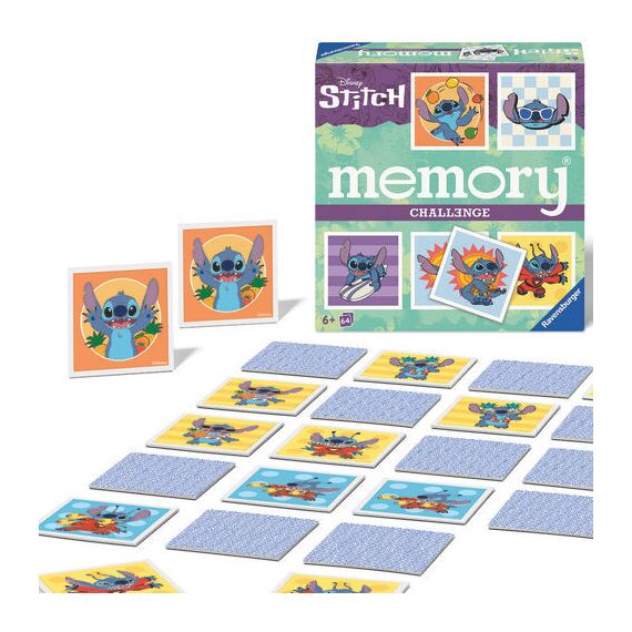 Ravensburger - Disney Stitch Challenge memory 64 Cards - (10624697) / Toys - Αταξινόμητα -  - Techbox