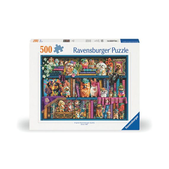 Ravensburger - Precious Porcelain Pups - 500p (12001466) / Toys - Puzzles - Gifts - Techbox
