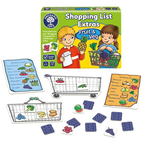 Orchard Toys - Shopping List Extras Fruit & Veg - (600090) / Toys - Αταξινόμητα -  - Techbox