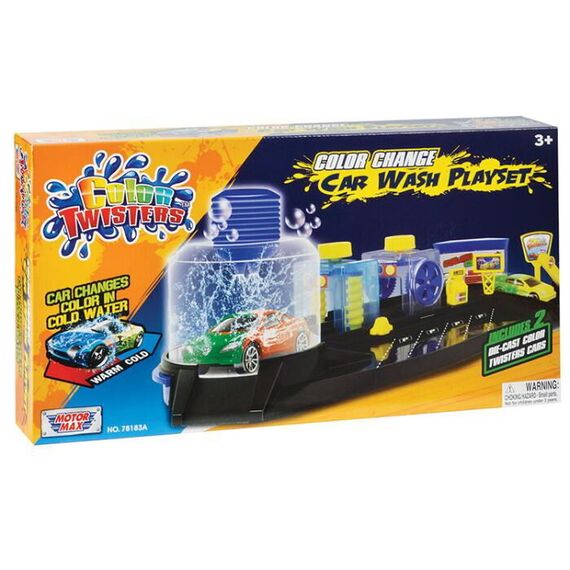 Motormax - Twisters Colour Change Car Wash Playset (22411) / Toys - Αταξινόμητα -  - Techbox