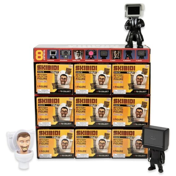 Skibidi Toilet - Mystery Figure Collector Series Assorted (1310) / Toys