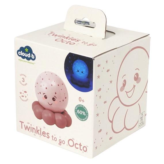 Cloud B - Twinkles To Go Octo - Pastel Pink / Baby and Children