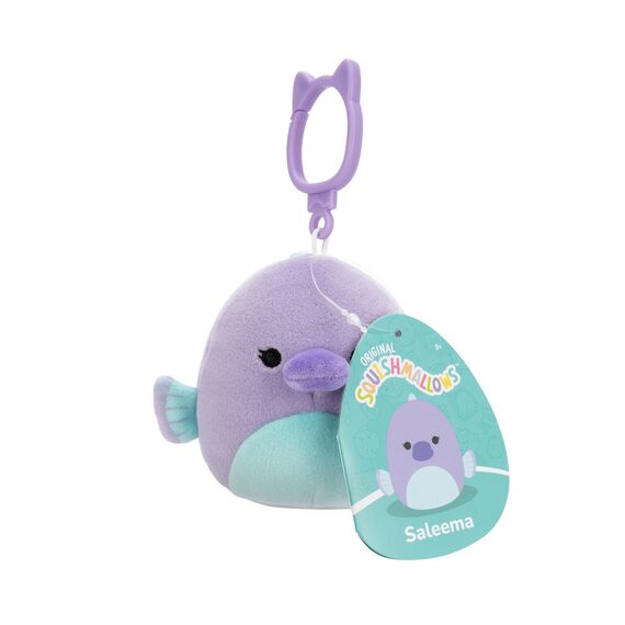 Squishmallows - 9 cm P22 Clip On  - Saleema Paddlefish / Toys - Λούτρινα - Gifts - Techbox