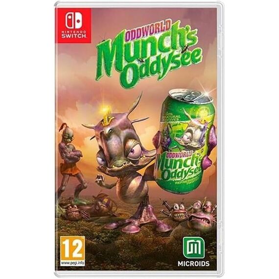 Oddworld Munch's Oddysee (Code in Box) / Nintendo Switch | Techbox