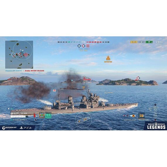 World of Warships: Legends Firepower Deluxe Edition (Import) / PlayStation 4 - PS4 Games - Games - Techbox
