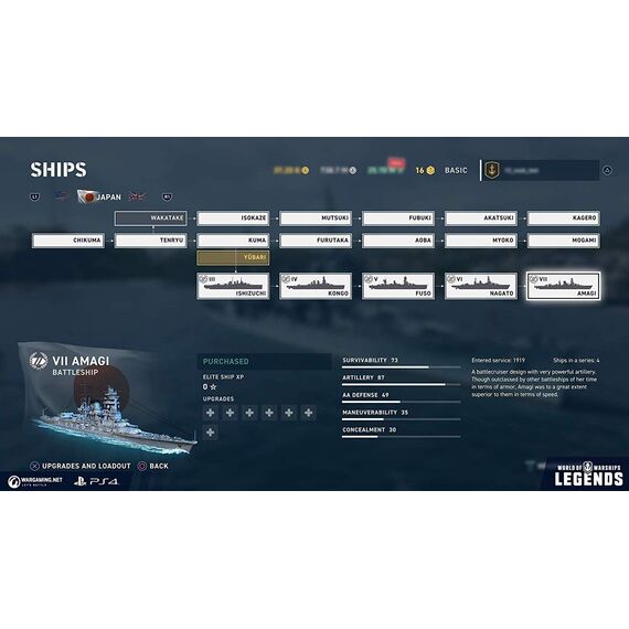 World of Warships: Legends Firepower Deluxe Edition (Import) / PlayStation 4 - PS4 Games - Games - Techbox