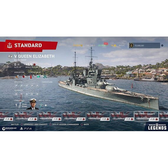 World of Warships: Legends Firepower Deluxe Edition (Import) / PlayStation 4 - PS4 Games - Games - Techbox