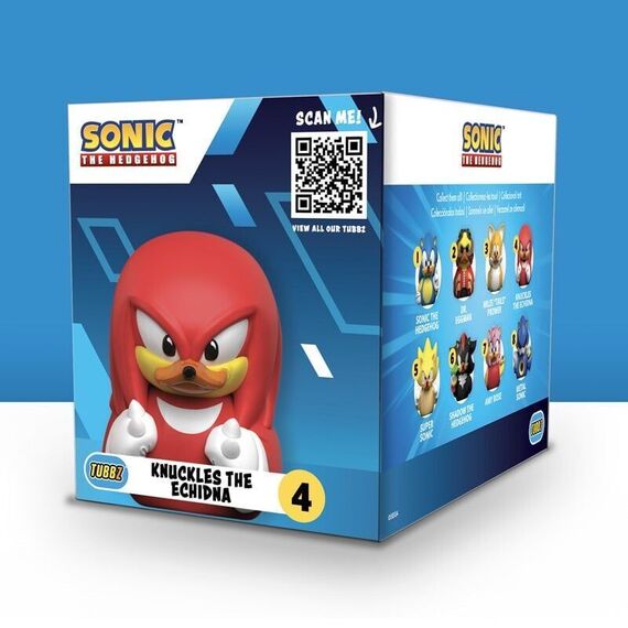 Sonic Tubbz BOXED Knuckles / Fan Shop and Merchandise |  Techbox