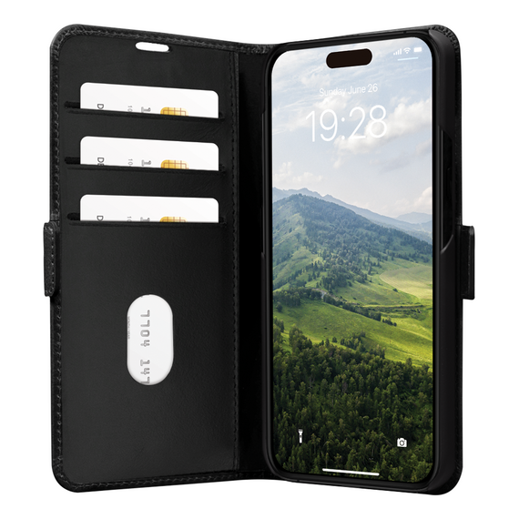 dbramante1928 - Copenhagen Flip Case - iPhone 15 Pro - Black / Electronics - Uncategorized Cases (2) - Cases - Techbox