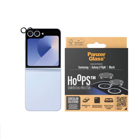 PanzerGlass - Hoops -  Lens Protector - Samsung Galaxy Z Flip6 / Electronics