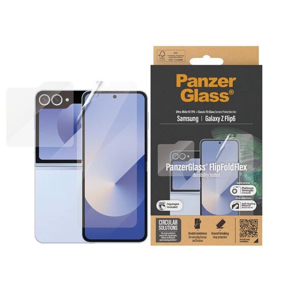 PanzerGlass - Screen Protector - Samsung Galaxy Z Flip6 - Glass & Film / Electronics