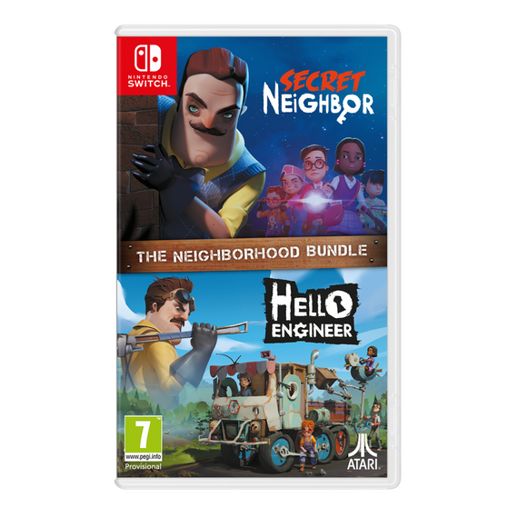 Secret Neighbor + Hello Engineer – The Neighborhood Bundle / Nintendo Switch - Nintendo Switch Games - Games - Techbox