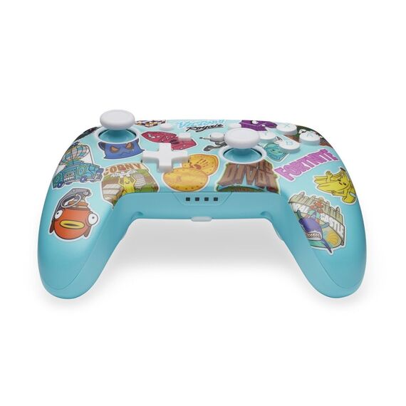 PowerA Enhanced Wireless Controller for Nintendo Switch - Fortnite Sticker Mania / Nintendo Switch | Techbox