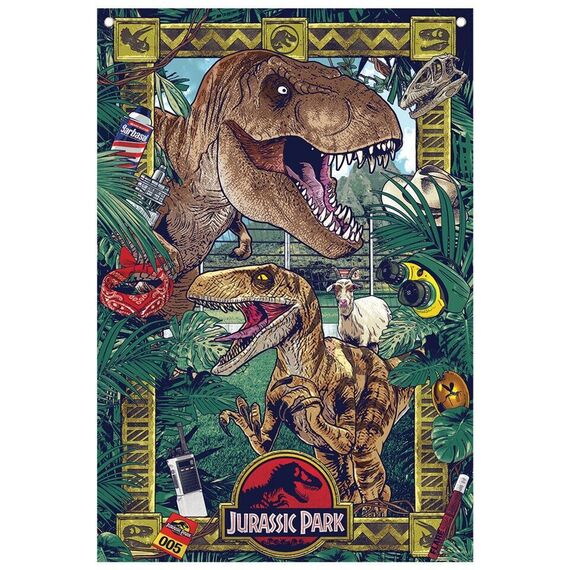 Jurassic Park Wall Banner / Fan Shop and Merchandise |  Techbox