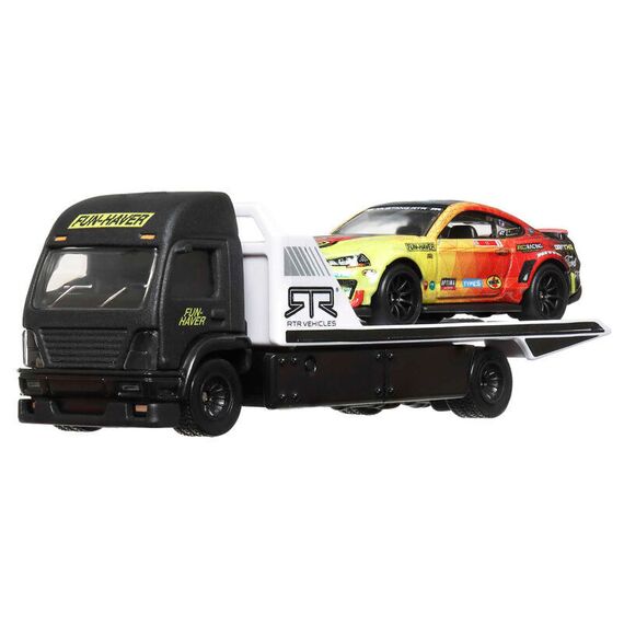Hot Wheels assorted Equipment Transport Truck |  Techbox