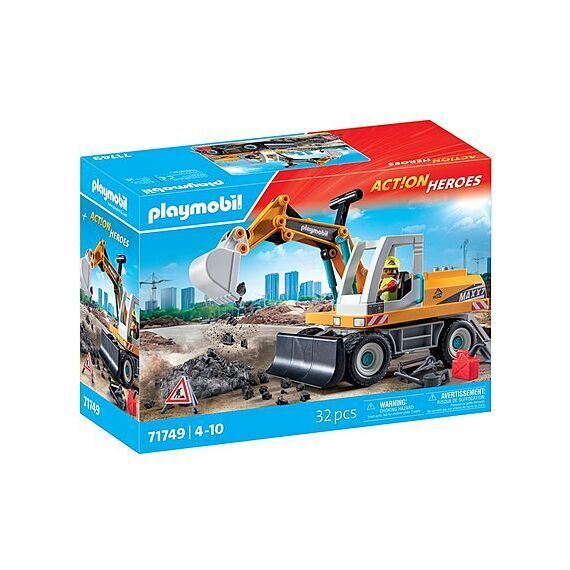 Playmobil - Large Excavator (71749) / Toys |  Techbox