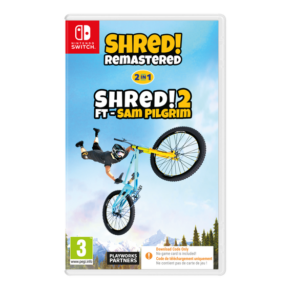 Shred! Remastered & Shred! 2 Ft. Sam Pilgrim (Code in Box) / Nintendo Switch - Nintendo Switch Games - Games - Techbox