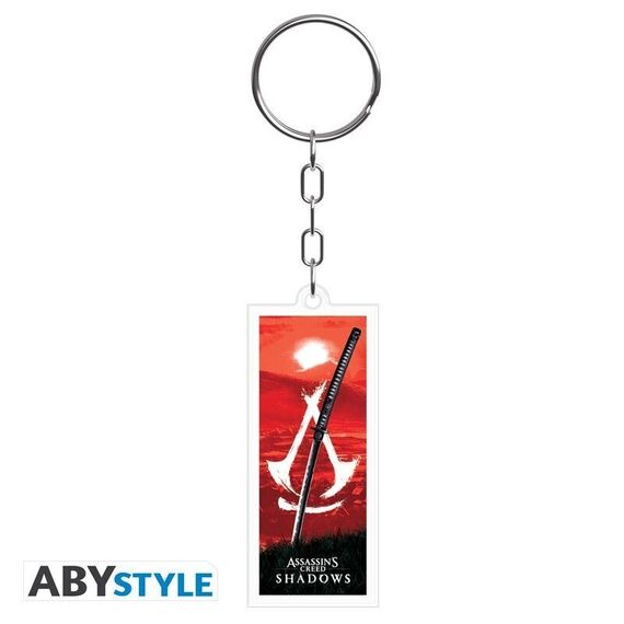 ASSASSIN'S CREED - Acrylic® Keychain - Crest Shadows X4 / Fan Shop and Merchandise - Keychains - Gifts - Techbox