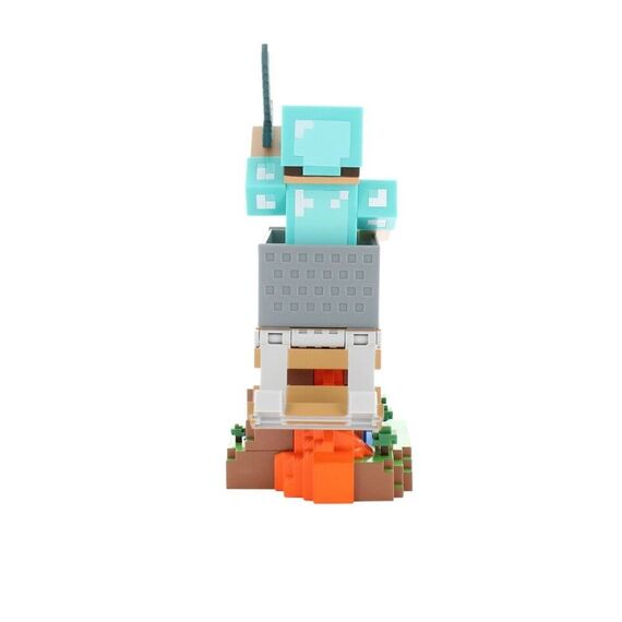 Cable Guys - Minecraft: Steve In Diamond Armour R.E.S.T / PlayStation 5 | Techbox