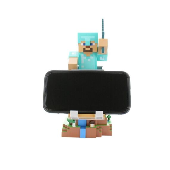 Cable Guys - Minecraft: Steve In Diamond Armour R.E.S.T / PlayStation 5 | Techbox