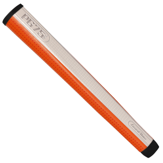 DSP Ultra Golf Grip - PG75 - Pearl White/Blaze Orange - 38.4 mm / Sport and Outdoor - Golf - Sports & Fitness - Techbox