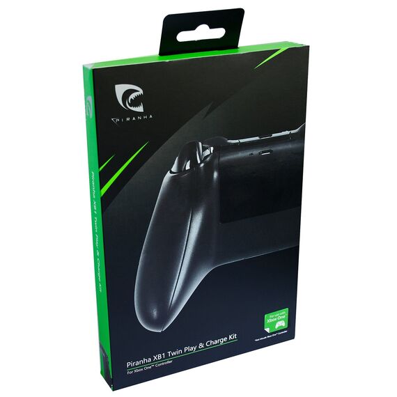 Piranha XB1 Twin Play & Charge Kit Xbox One / Series X Black | Techbox