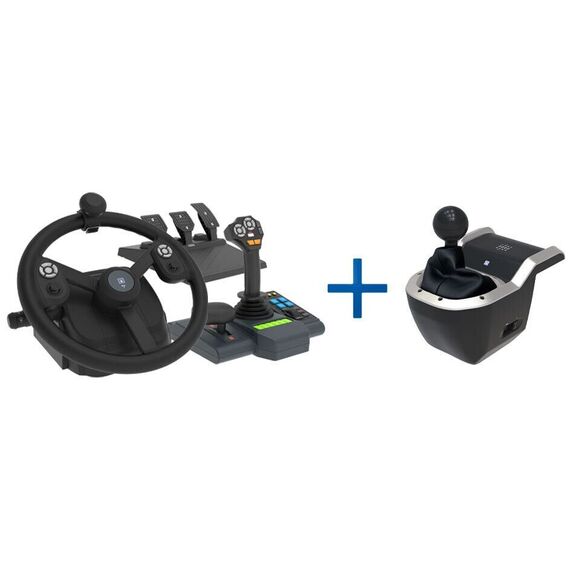 Hori Farming Control System + 7-Speed Racing Shifter Bundle For PC (Windows 11/10) / PC | Techbox