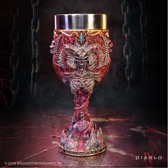 Diablo® IV Mephisto Goblet / Fan Shop and Merchandise - Mugs & Bottles - Gifts - Techbox