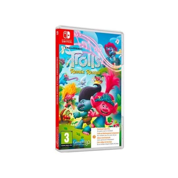 DreamWorks Trolls Remix Rescue (Code in Box) / Nintendo Switch | Techbox