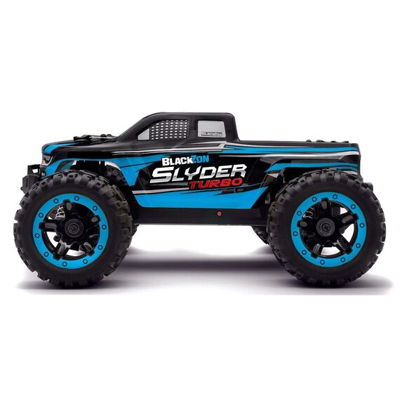 BLACKZON - Slyder MT Turbo 1/16 4WD 2S Brushless - Blue (540209) / Toys | Techbox