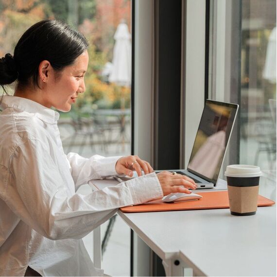 Orbitkey - Hybrid Laptop Sleeve - Terracotta / Gadgets