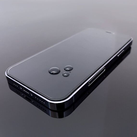 Wozinsky super durable Full Glue tempered glass full screen with frame Case Friendly Motorola Edge 30 black | Techbox