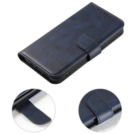 Magnet Case for Samsung Galaxy A54 5G cover with flip wallet stand blue - Samsung Cases - Cases - Techbox