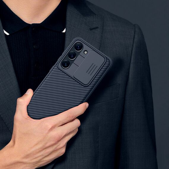 Nillkin CamShield Pro Case for Samsung Galaxy S23 cover with camera cover black - Samsung Cases - Cases - Techbox