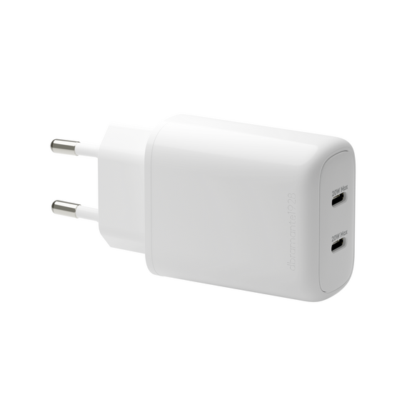 Dbramante1928 - Re-charge Pro - EU Wall Charger 2x USB-C 20W - White / Electronics - Αταξινόμητα -  - Techbox