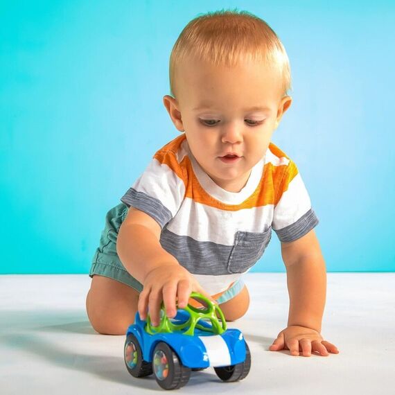 Bright Starts - Toy car, Rattle & Roll Buggie™, blue - (BS-81559) / Toys - Αταξινόμητα -  - Techbox