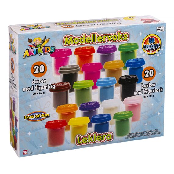Artkids - 20 Cans Clay (32851) / Toys