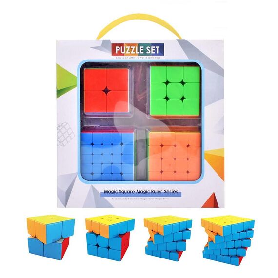 Vini Games - Magic Cube Set of 4 (31287) / Toys - Puzzles - Gifts - Techbox