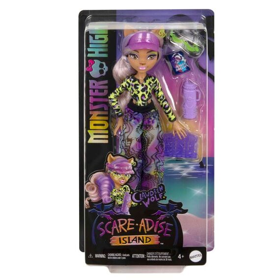 Monster High - Scare-adise Island Clawdeen Doll - (218-2503) / Toys - Dolls - Collectibles - Techbox