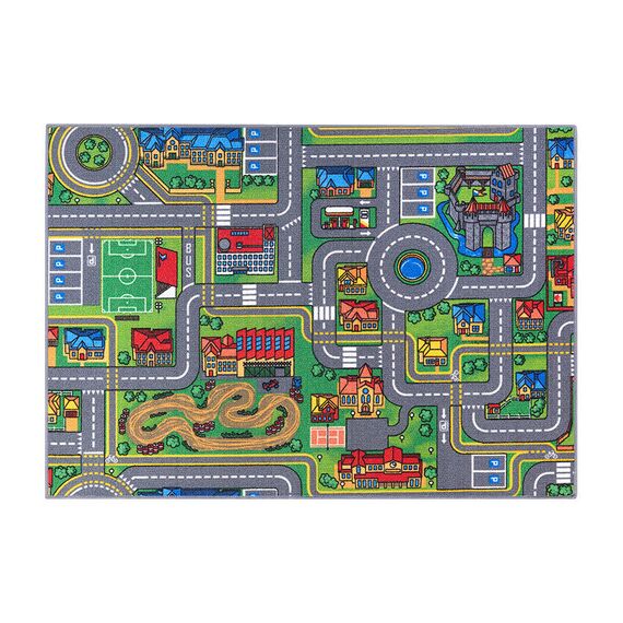 Rebel - Play rug - City roadway - 95 x 133 cm / Baby and Children