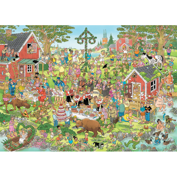 Jan Van Haasteren - Midsummerfestival (1000 pieces) (JUM0029) / Toys |  Techbox