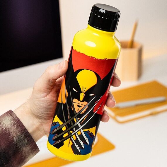 Wolverine Metal Water Bottle / Fan Shop and Merchandise - Mugs & Bottles - Gifts - Techbox