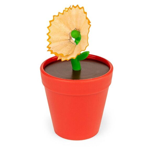 Flower Pot Pencil Sharpener / Gadgets - Merchandise Office Supplies - Various - Techbox
