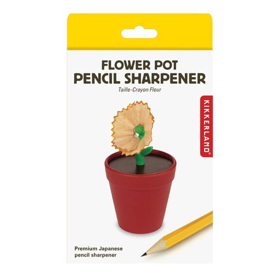 Flower Pot Pencil Sharpener / Gadgets - Merchandise Office Supplies - Various - Techbox