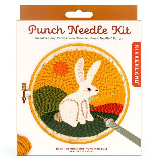 Kikkerland - Hare Punch Needle - (GG272) / Toys