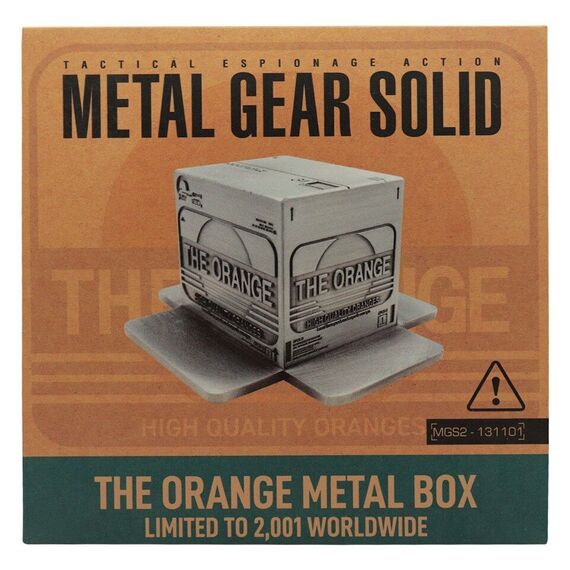 Metal Gear Solid 2 Replica Cardboard Box / Fan Shop and Merchandise - Replicas - Collectibles - Techbox