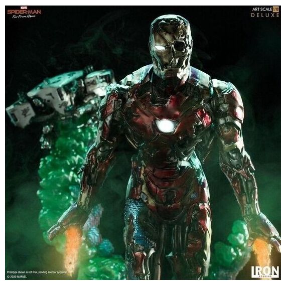 IronStudios - Marvel Spider-Man Far From Home: Deluxe BDS 1:10 Art Scale Staute - Iron Man Illusion / Fan Shop and Merchandise - Figurines - Collectibles - Techbox